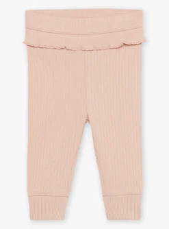 Sergent Major Tenues & Ensembles-Haut &eacute;cru, legging et bandeau rose ancien