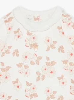 Sergent Major Tenues & Ensembles-Haut &eacute;cru, legging et bandeau rose ancien