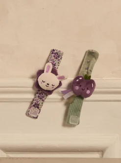 Sergent Major Jouets & Peluches-2 HOCHETS ROSE A ANIMATION 3D