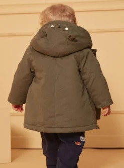 Sergent Major Manteau, Parka & Veste-Imperm&eacute;able &agrave; capuche 3 en 1