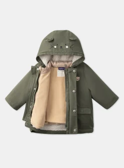 Sergent Major Manteau, Parka & Veste-Imperméable à capuche 3 en 1
