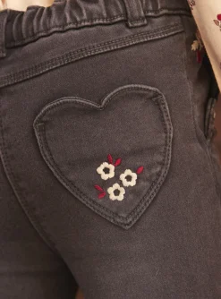 Sergent Major Pantalon, Jean & Legging-Jean doubl&eacute; polaire