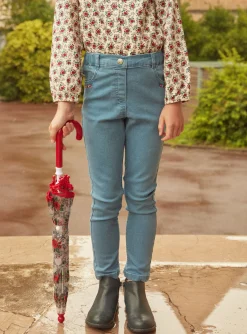 Sergent Major Pantalon, Jean & Legging-Jeans slim à brodé