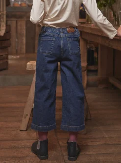 Sergent Major Pantalon, Jean & Legging-Jeans wide leg brod&eacute;