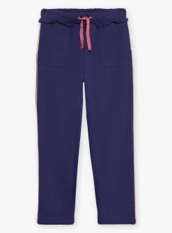 Sergent Major Tenues De Sport-Jogging bleu marine et rose
