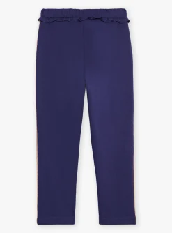 Sergent Major Tenues De Sport-Jogging bleu marine et rose