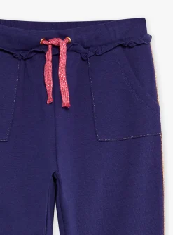 Sergent Major Tenues De Sport-Jogging bleu marine et rose