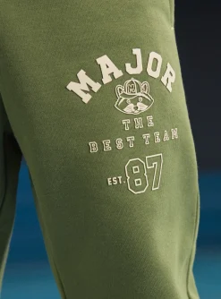 Sergent Major Tenues De Sport-Jogging en molleton gratté vert
