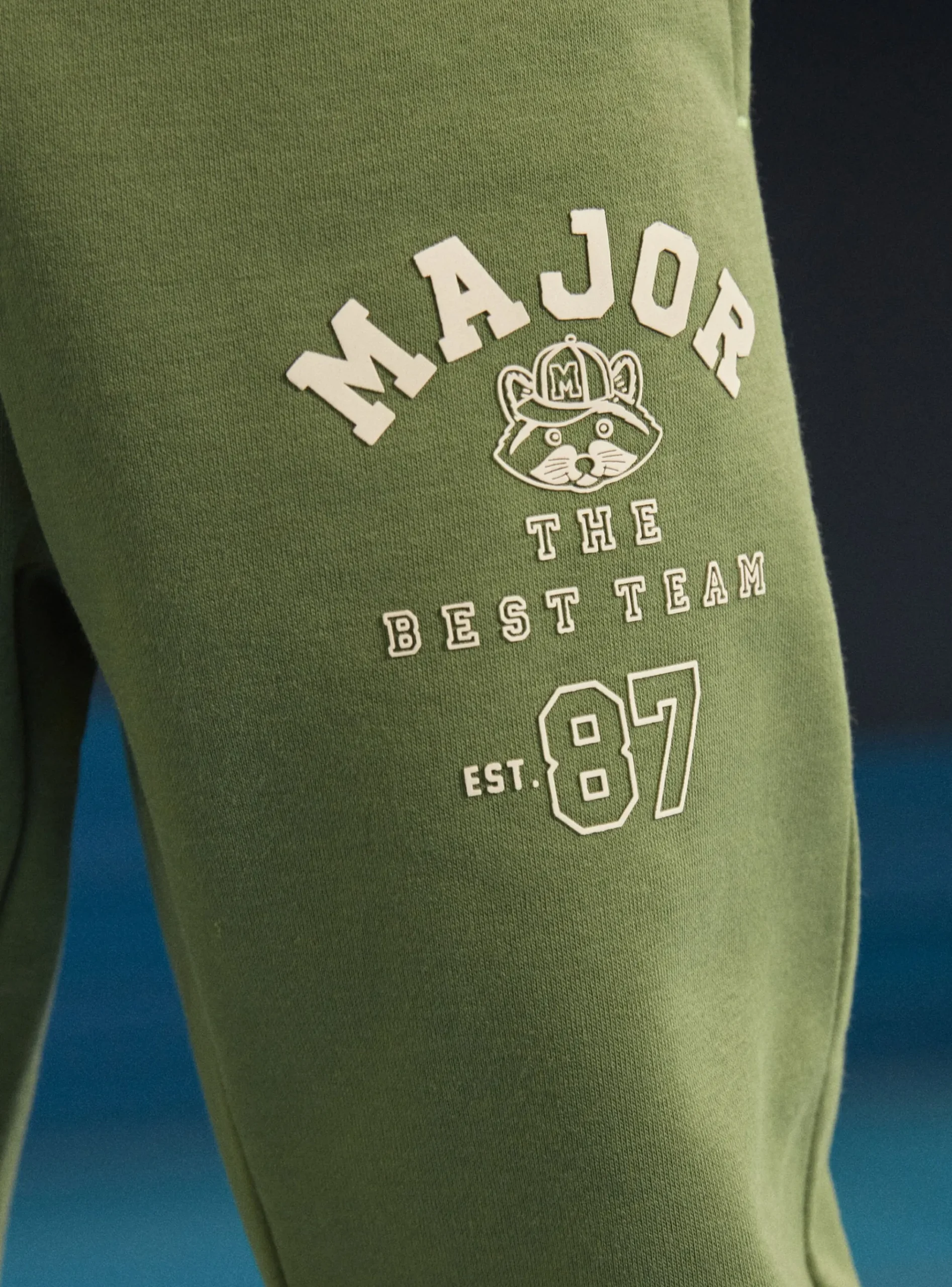 Sergent Major Tenues De Sport-Jogging en molleton gratté vert