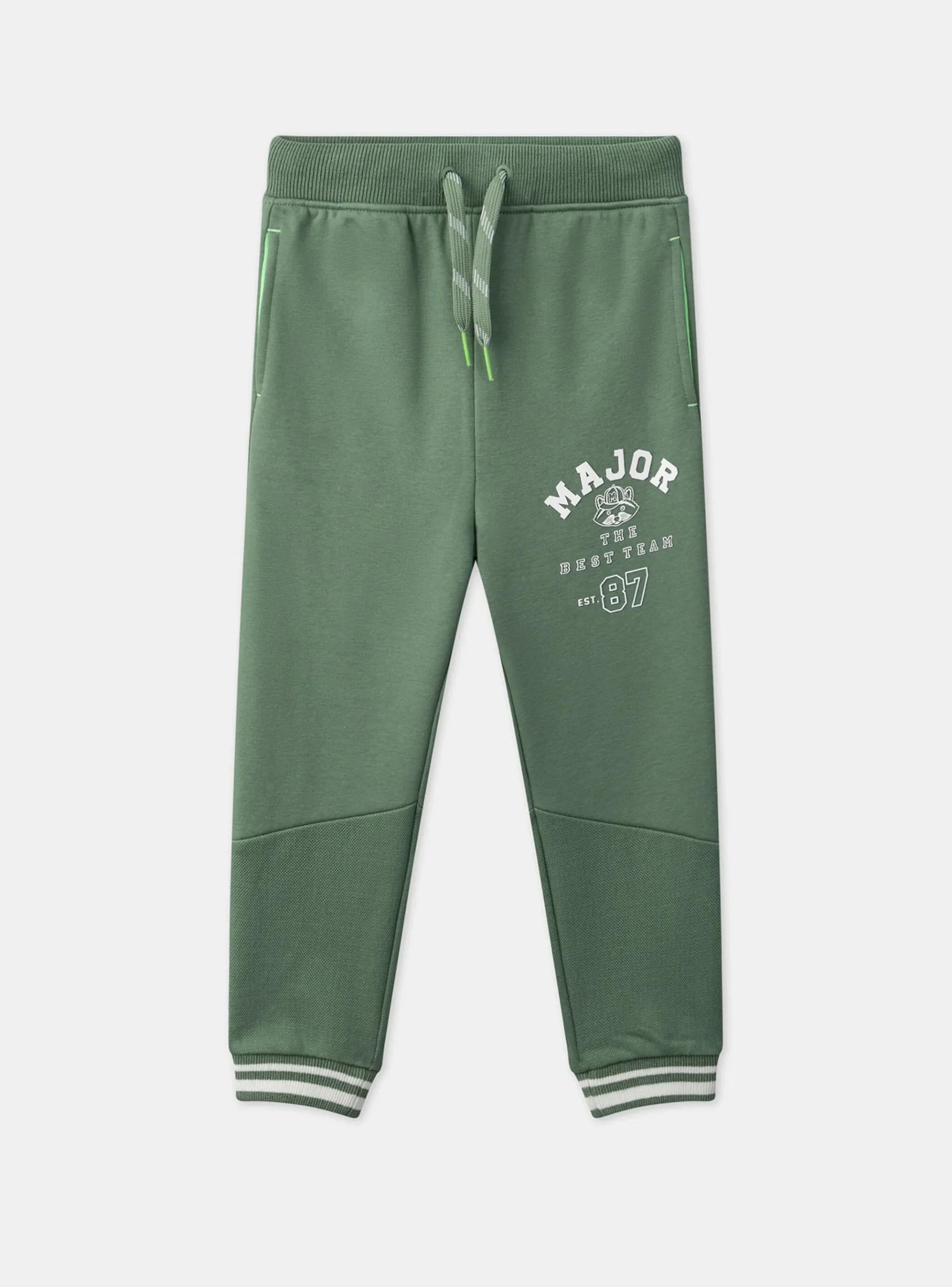 Sergent Major Tenues De Sport-Jogging en molleton gratté vert