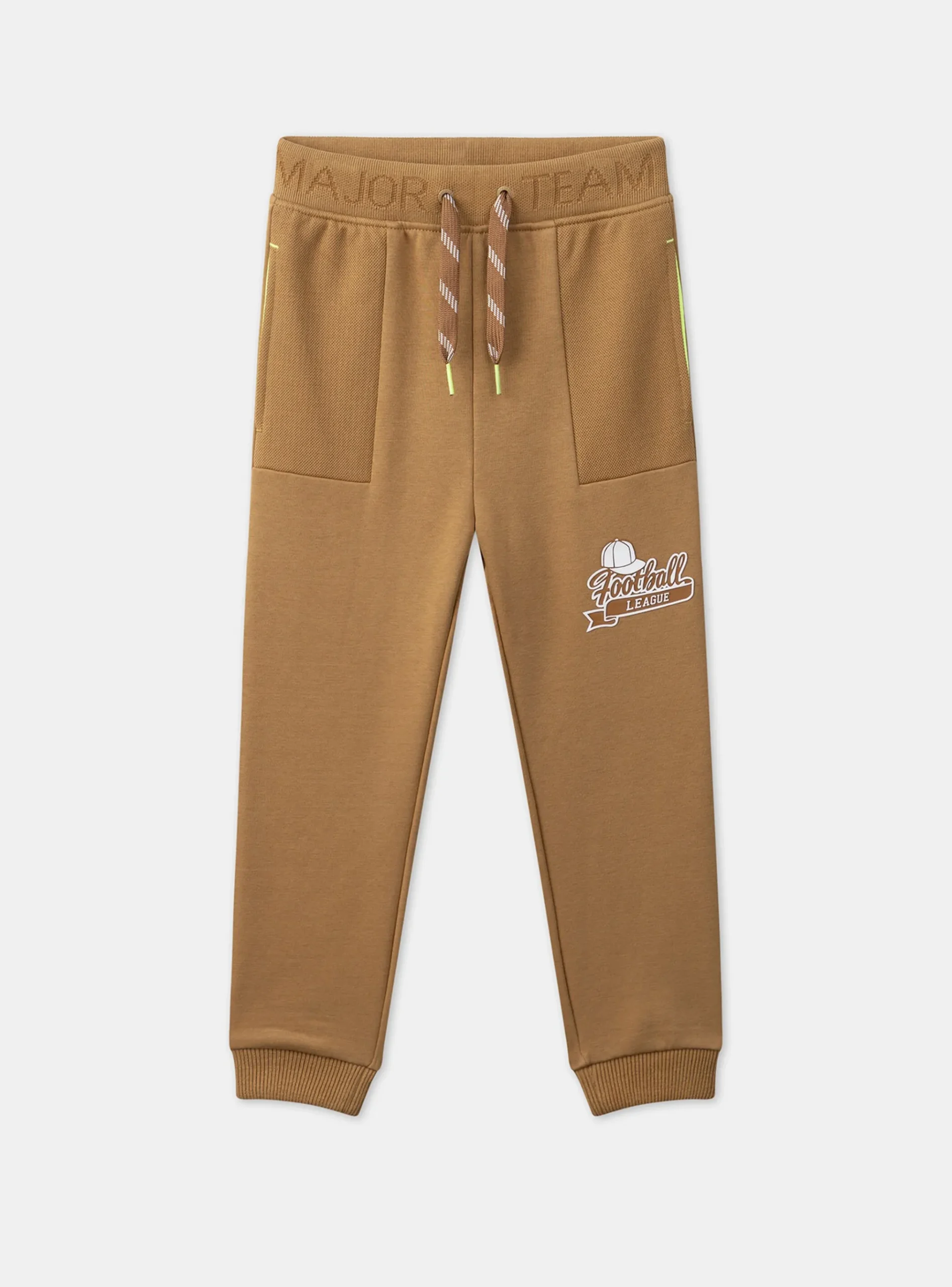 Sergent Major Tenues De Sport-Jogging en molleton gratté Noisette