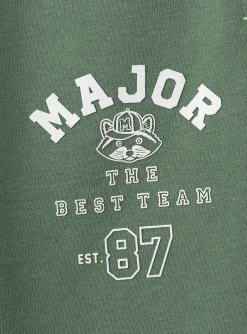Sergent Major Tenues De Sport-Jogging en molleton gratté vert