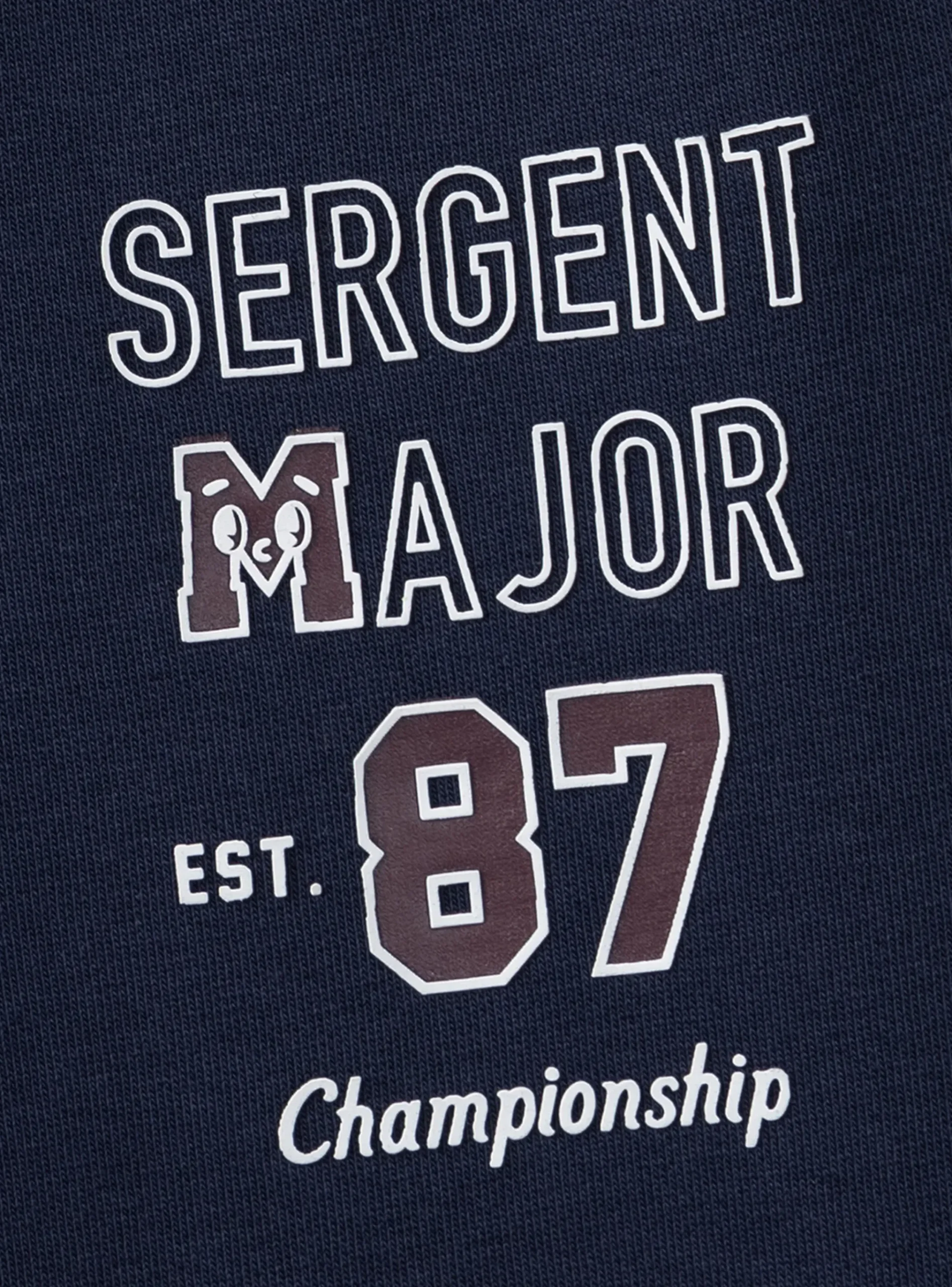 Sergent Major Tenues De Sport-Jogging en molleton gratté Bleu et Bordeau