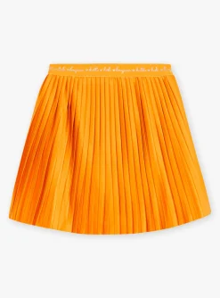 Sergent Major Jupe & Short-Jupe plis&eacute;e en jersey jaune
