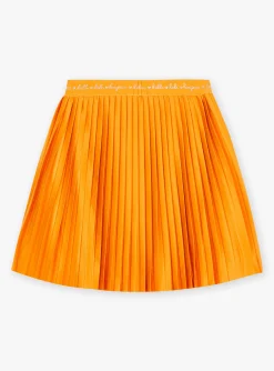 Sergent Major Jupe & Short-Jupe plis&eacute;e en jersey jaune