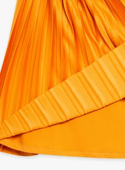 Sergent Major Jupe & Short-Jupe plis&eacute;e en jersey jaune