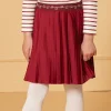 Sergent Major Jupe & Short-Jupe pliss&eacute;ee rouge