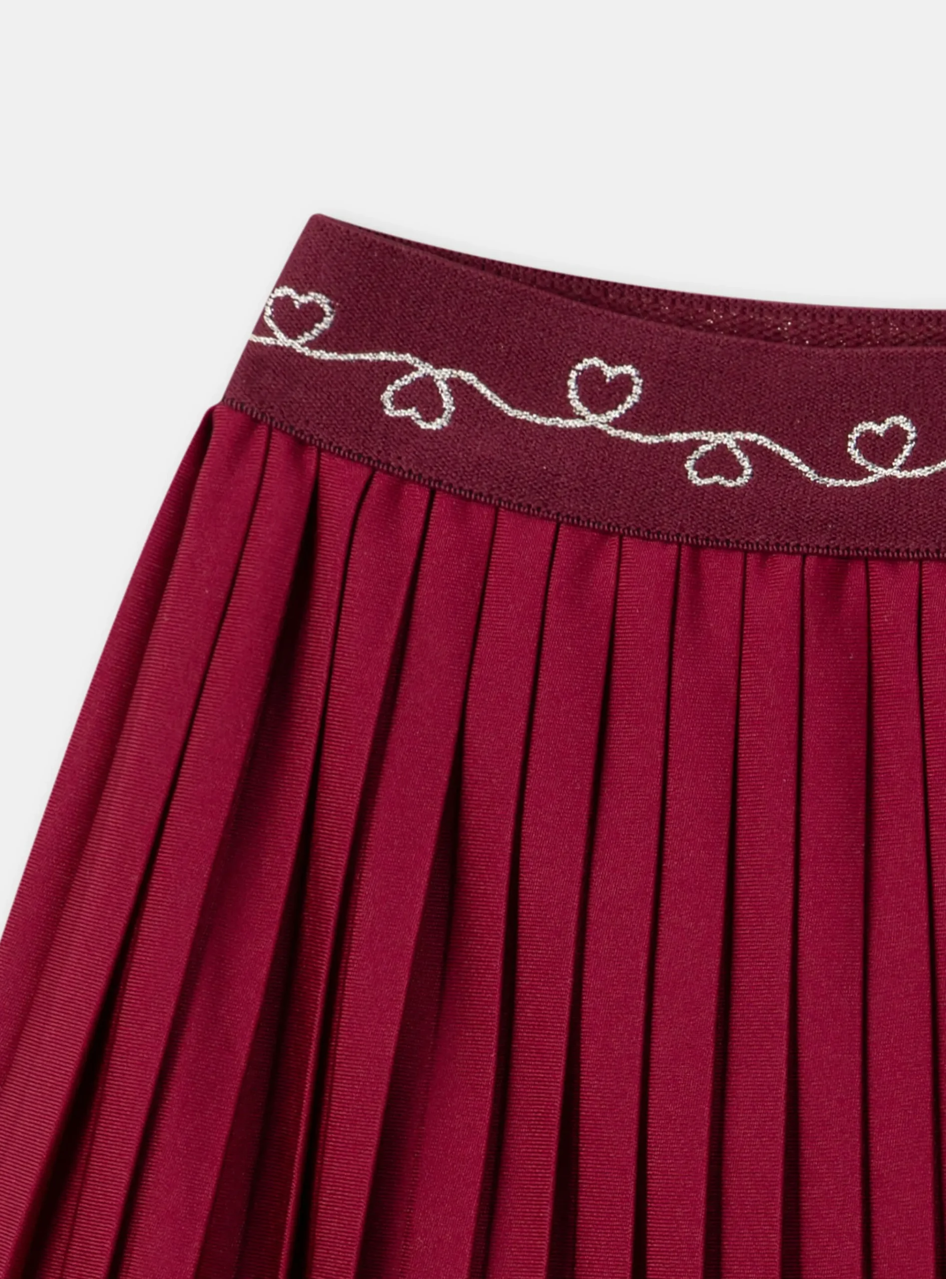 Sergent Major Jupe & Short-Jupe plisséee rouge