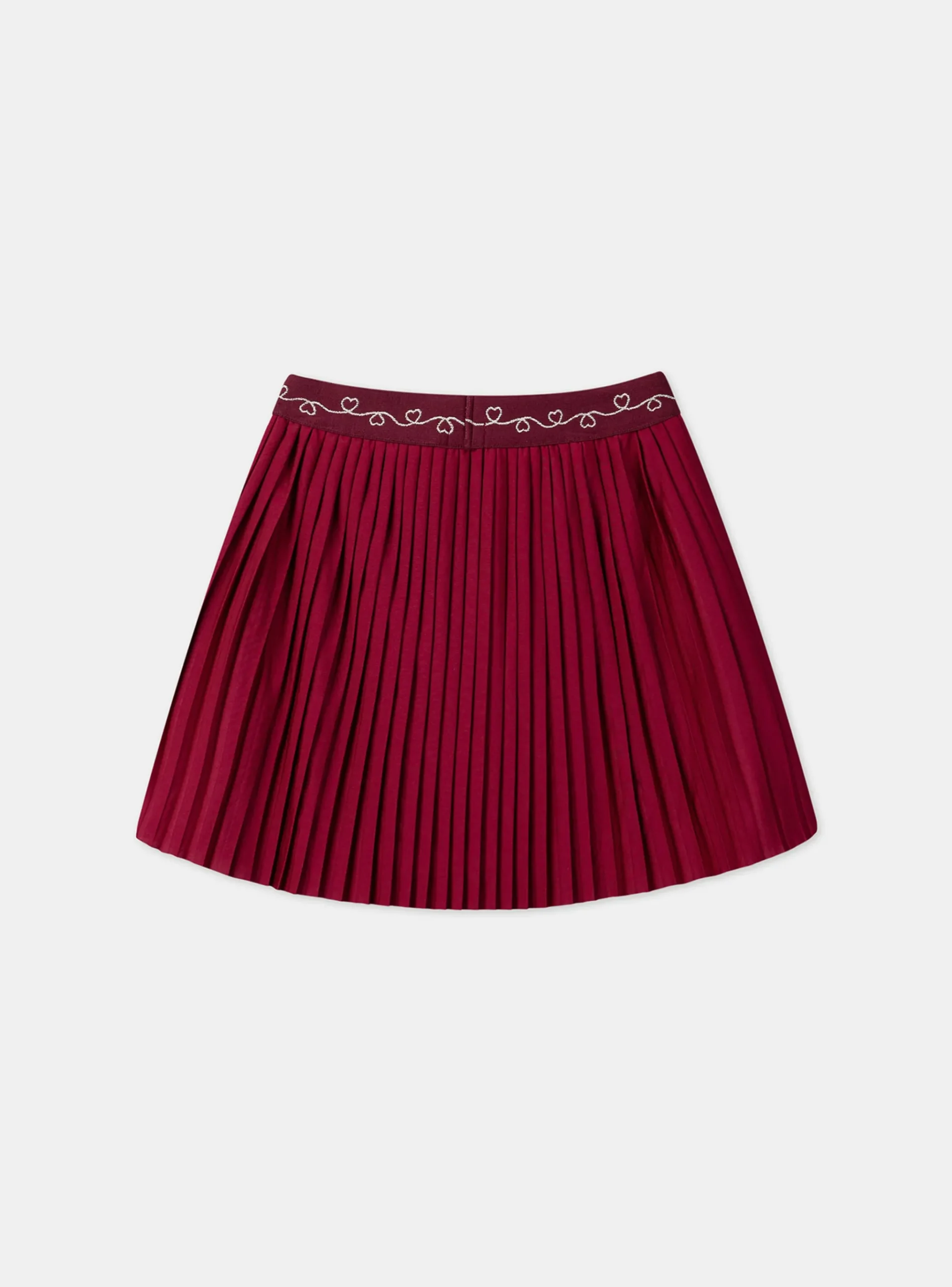 Sergent Major Jupe & Short-Jupe plisséee rouge