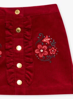 Sergent Major Jupe & Short-Jupe rouge en velours