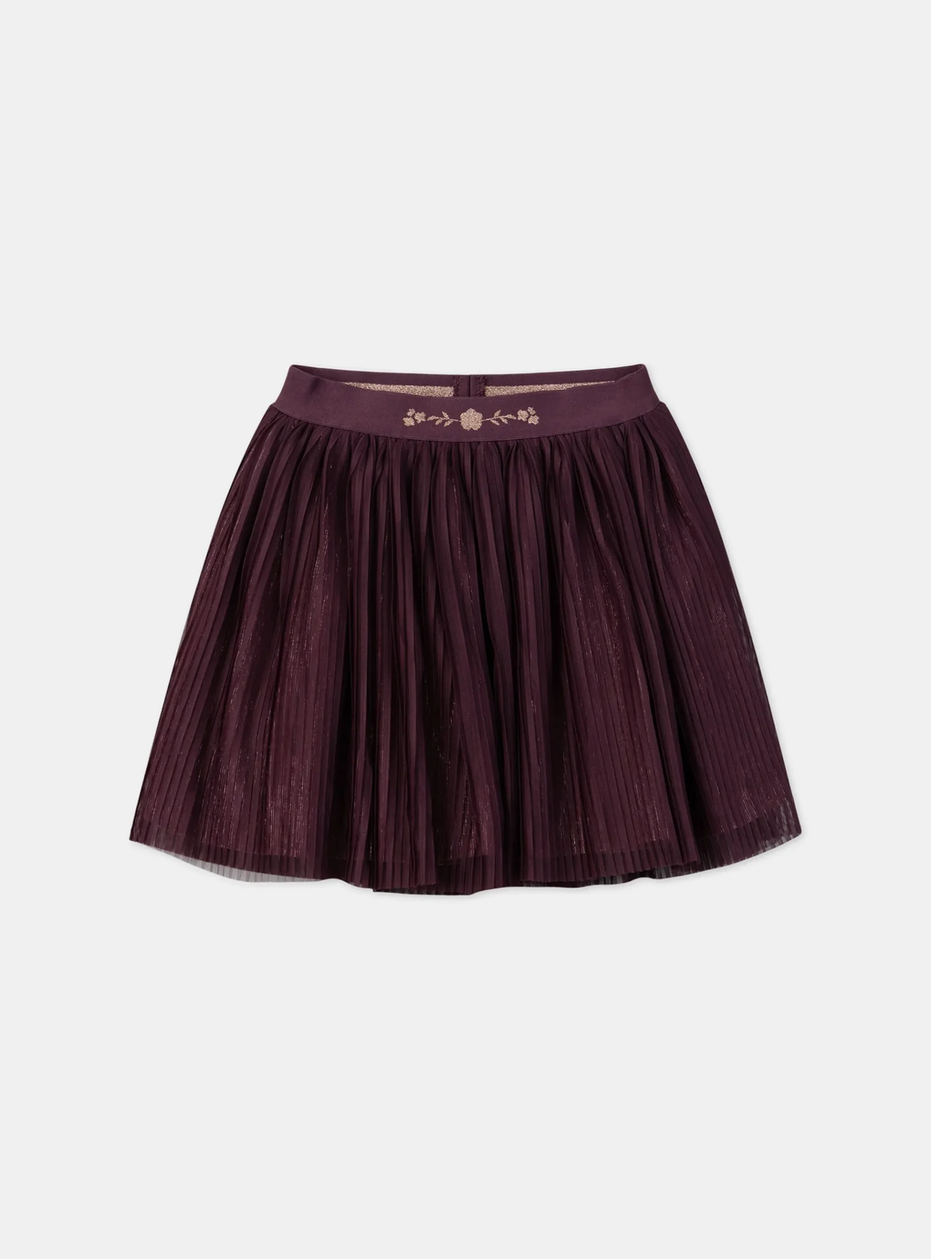 Sergent Major Jupe & Short-Jupe violette plissée