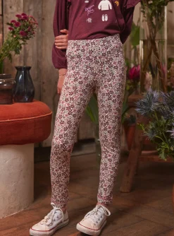 Sergent Major Pantalon, Jean & Legging-Legging &agrave; fleurs