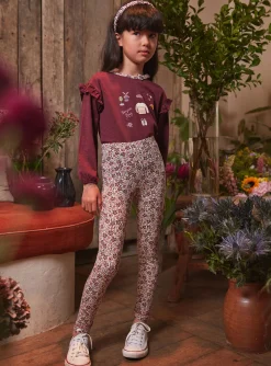 Sergent Major Pantalon, Jean & Legging-Legging à fleurs