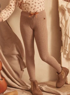 Sergent Major Pantalon, Jean & Legging-Legging chin&eacute; &agrave; noeud