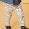 Sergent Major Pantalon & Jean-Legging &eacute;cru &agrave; imprim&eacute; fleuri