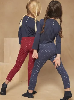 Sergent Major Tenues De Sport | Pantalon, Jean & Legging-2 leggings rouges et bleu marine