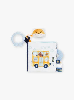 Sergent Major Jouets & Peluches | Jouets & Doudous-Livre d'&eacute;veil bleu et jaune