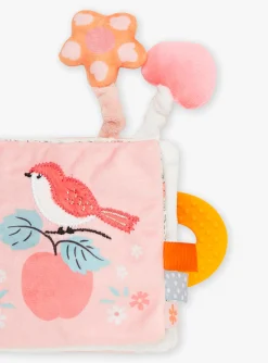 Sergent Major Jouets & Peluches | Jouets & Doudous-Livre d'&eacute;veil rose et jaune