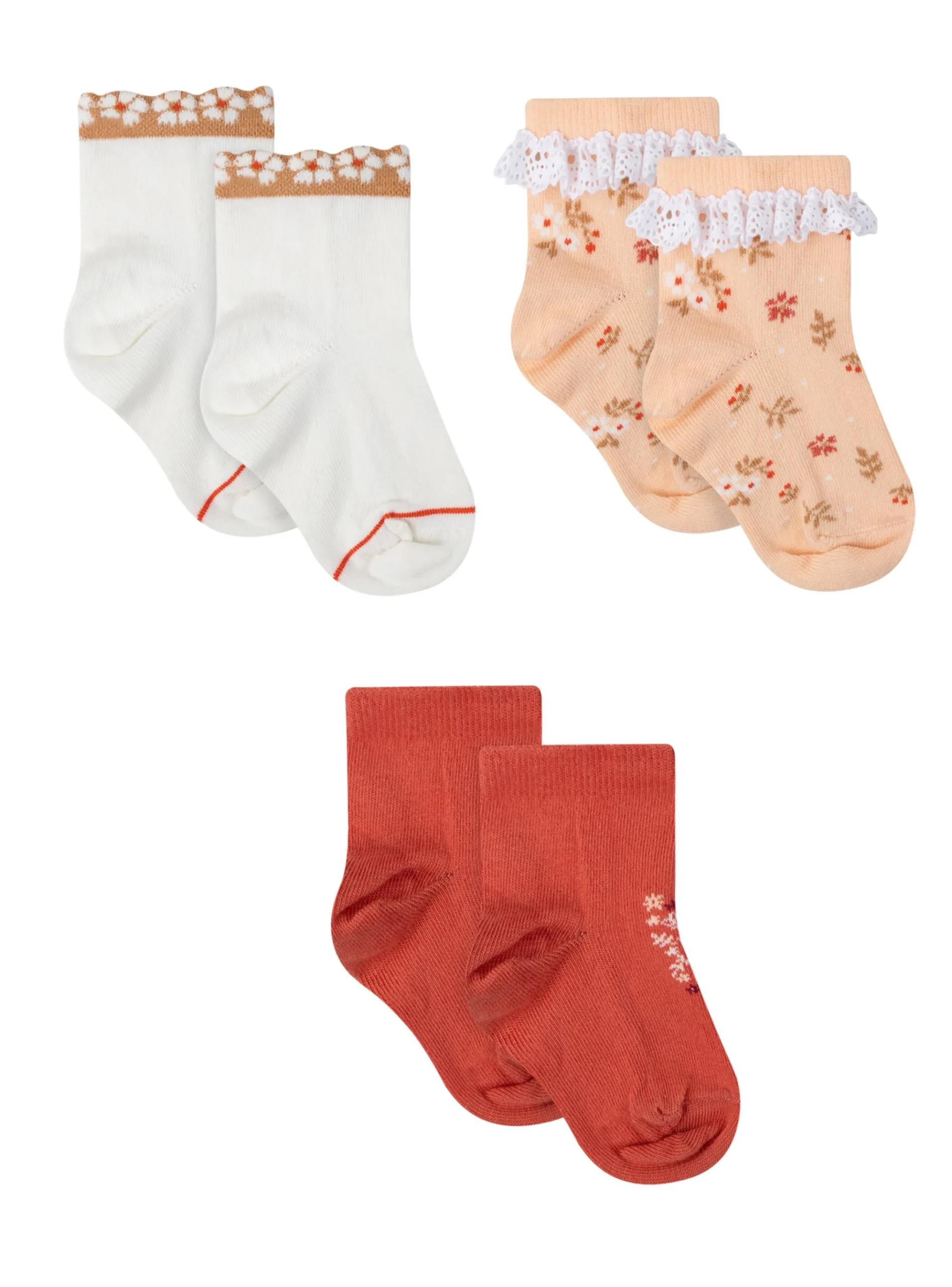 Sergent Major Sous-vêtement, Chaussette & Collant-Lot chaussettes papillons