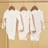 Sergent Major Body-Lot de 3 bodies manches longues