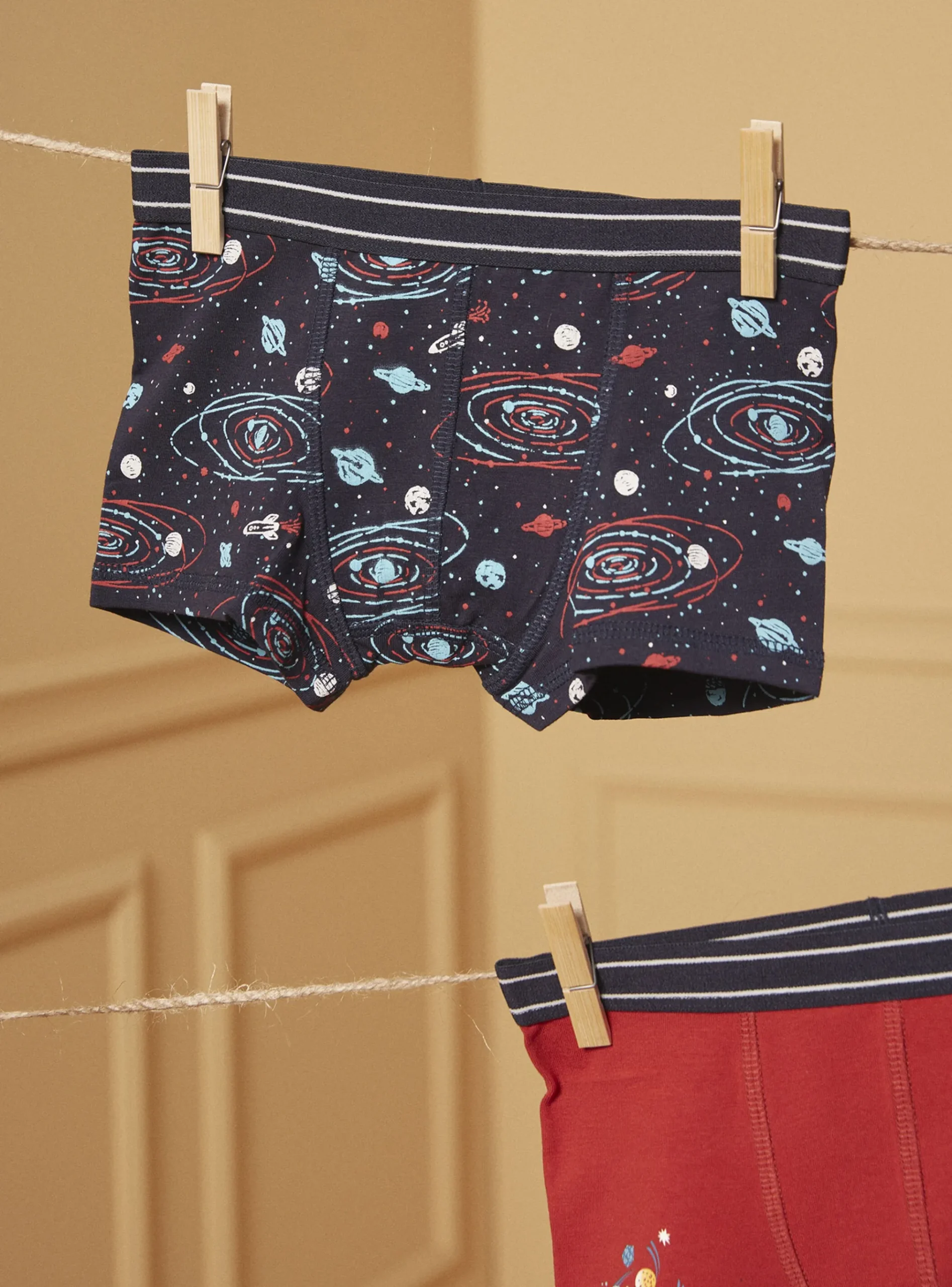 Sergent Major Sous-vêtement & Chaussettes-Lot de 5 boxers Espace