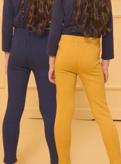 Sergent Major Tenues De Sport | Pantalon, Jean & Legging-Lot de 2 leggings  jaune et marine