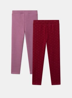 Sergent Major Tenues De Sport | Pantalon, Jean & Legging-Lot de 2 leggings rose et rouge
