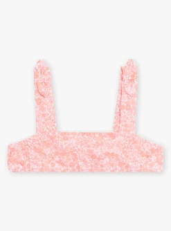 Sergent Major Maillot De Bain & Tenue De Plage-Maillot de bain 2 pi&egrave;ces &agrave; imprim&eacute; fleuri enfant fille