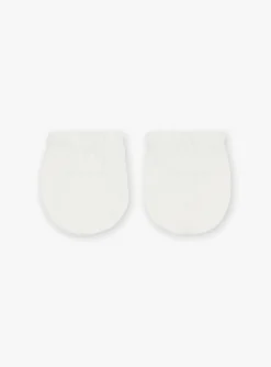 Sergent Major Bonnet, Moufle, Chausson & Chaussette-Moufles de naissance &eacute;crues en coton biologique