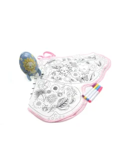 Sergent Major Jouets & Peluches-Oeuf Surprise Ailes &agrave; colorier