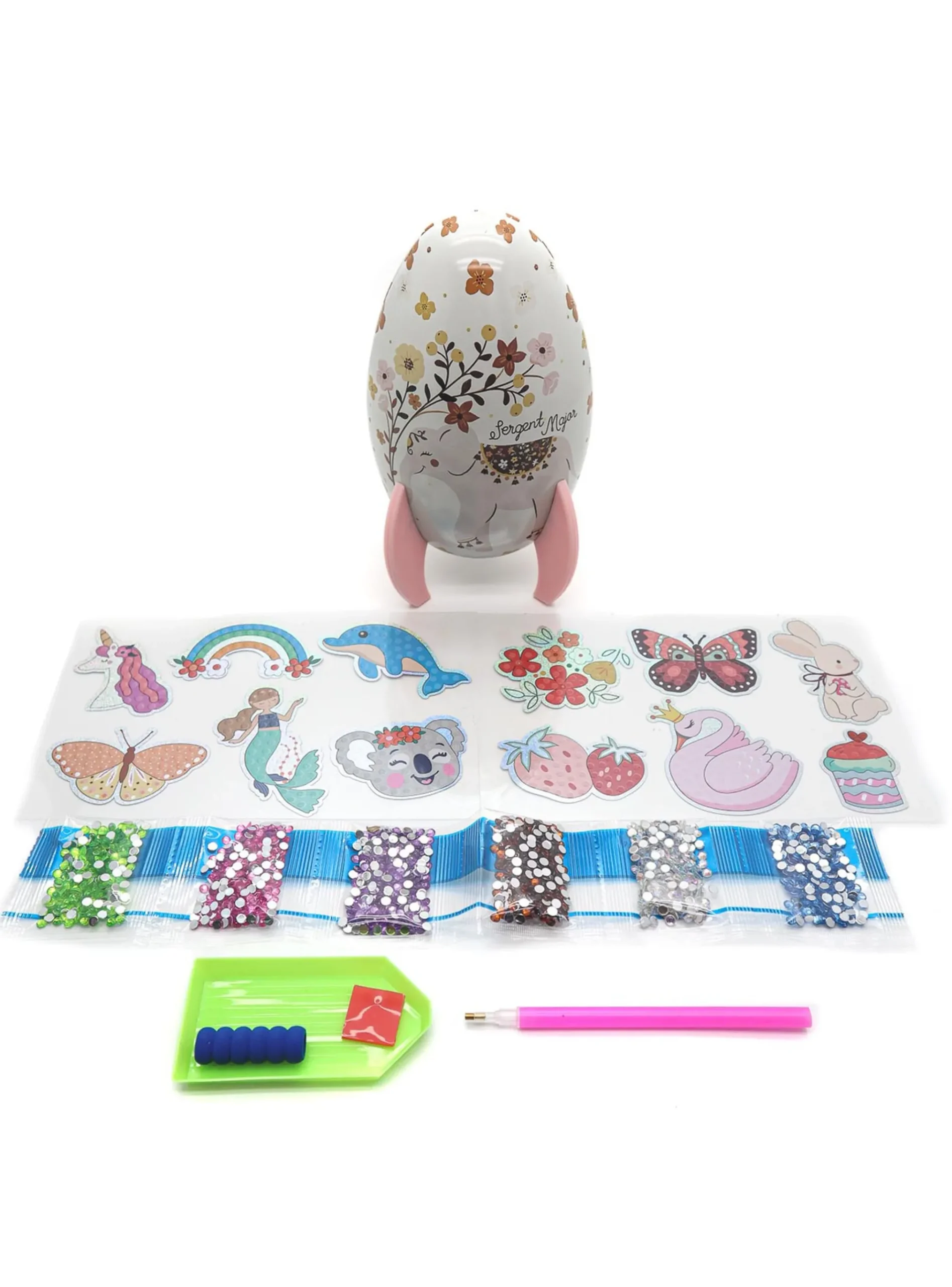 Sergent Major Jouets & Peluches-Oeuf Surprise Autocollants