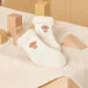 Sergent Major Bonnet, Moufle, Chausson & Chaussette-2 paires de chaussettes &eacute;crues
