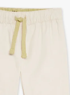 Sergent Major Pantalon & Jean-Pantalon blanc craie en twill
