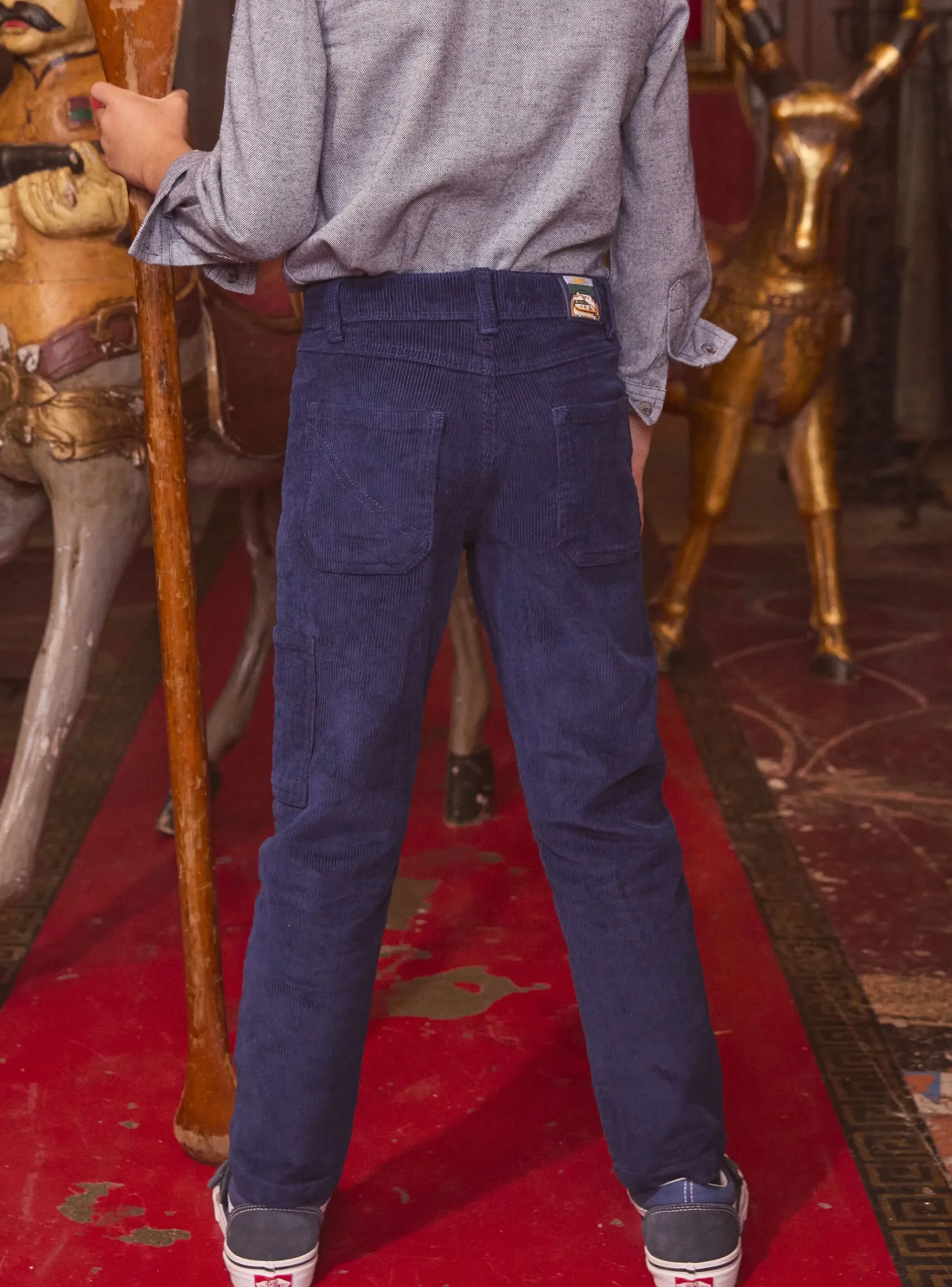 Sergent Major Pantalon & Jean-Pantalon Bleu marine