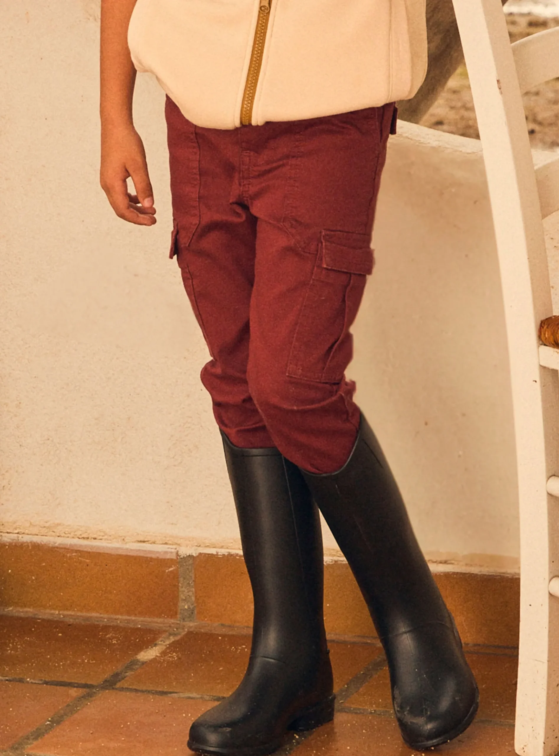 Sergent Major Pantalon & Jean-Pantalon Cargo Bordeau