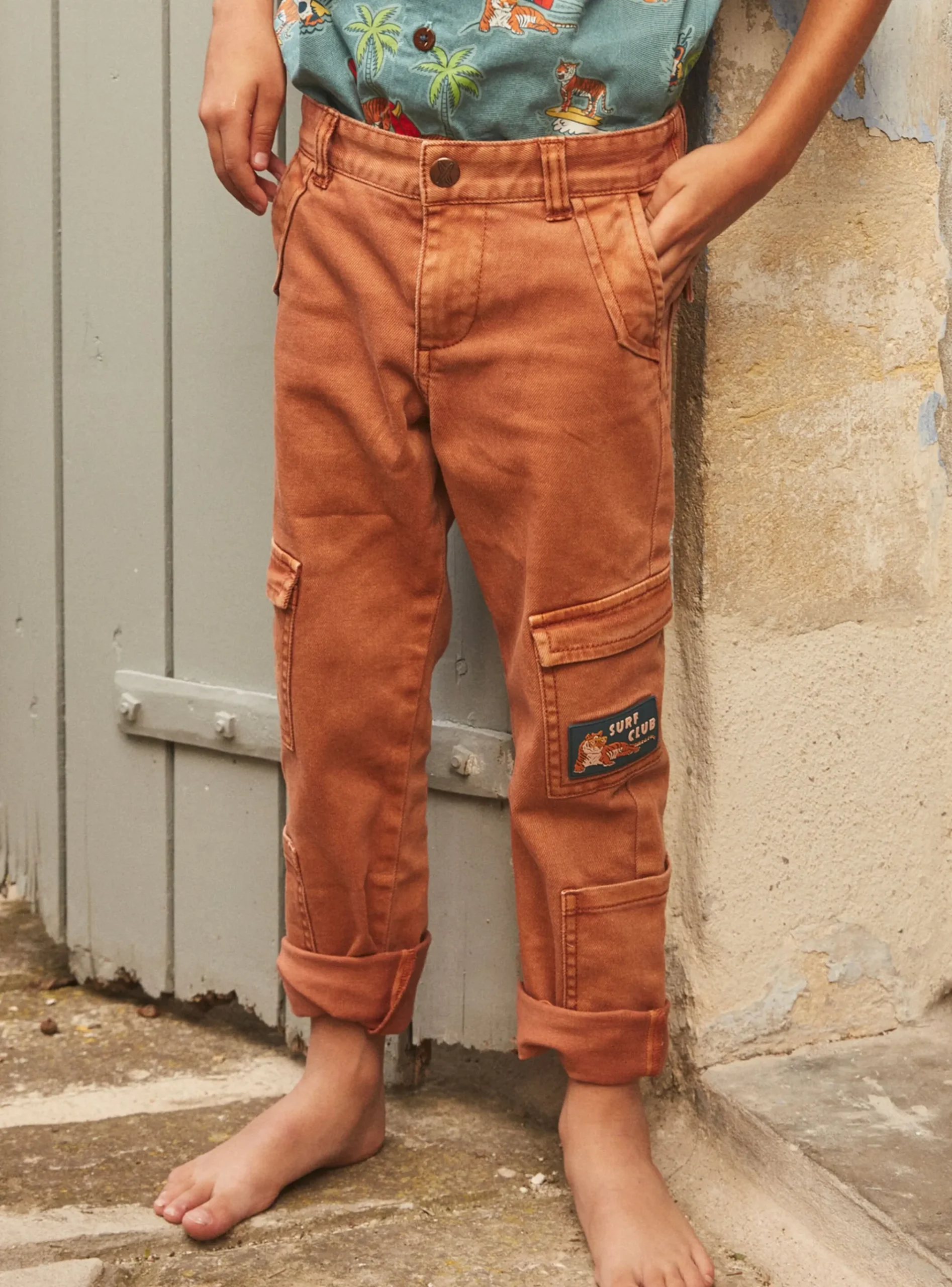 Sergent Major Pantalon & Jean-Pantalon cargo terracotta