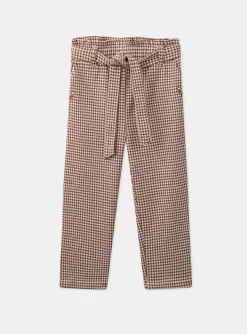 Sergent Major Pantalon, Jean & Legging-Pantalon carrot &agrave; carreaux