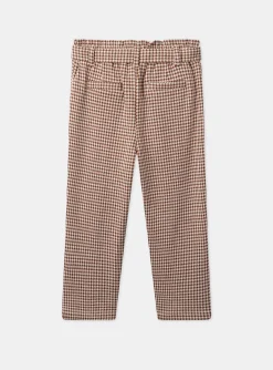 Sergent Major Pantalon, Jean & Legging-Pantalon carrot &agrave; carreaux