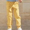 Sergent Major Pantalon & Jean-Pantalon droit jaune