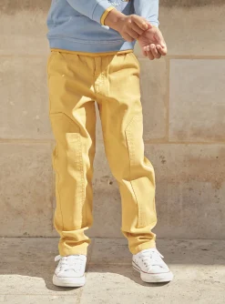 Sergent Major Pantalon & Jean-Pantalon droit jaune